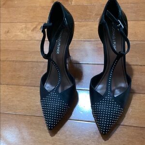 Donald J. Pliner Black Heeled Shoes